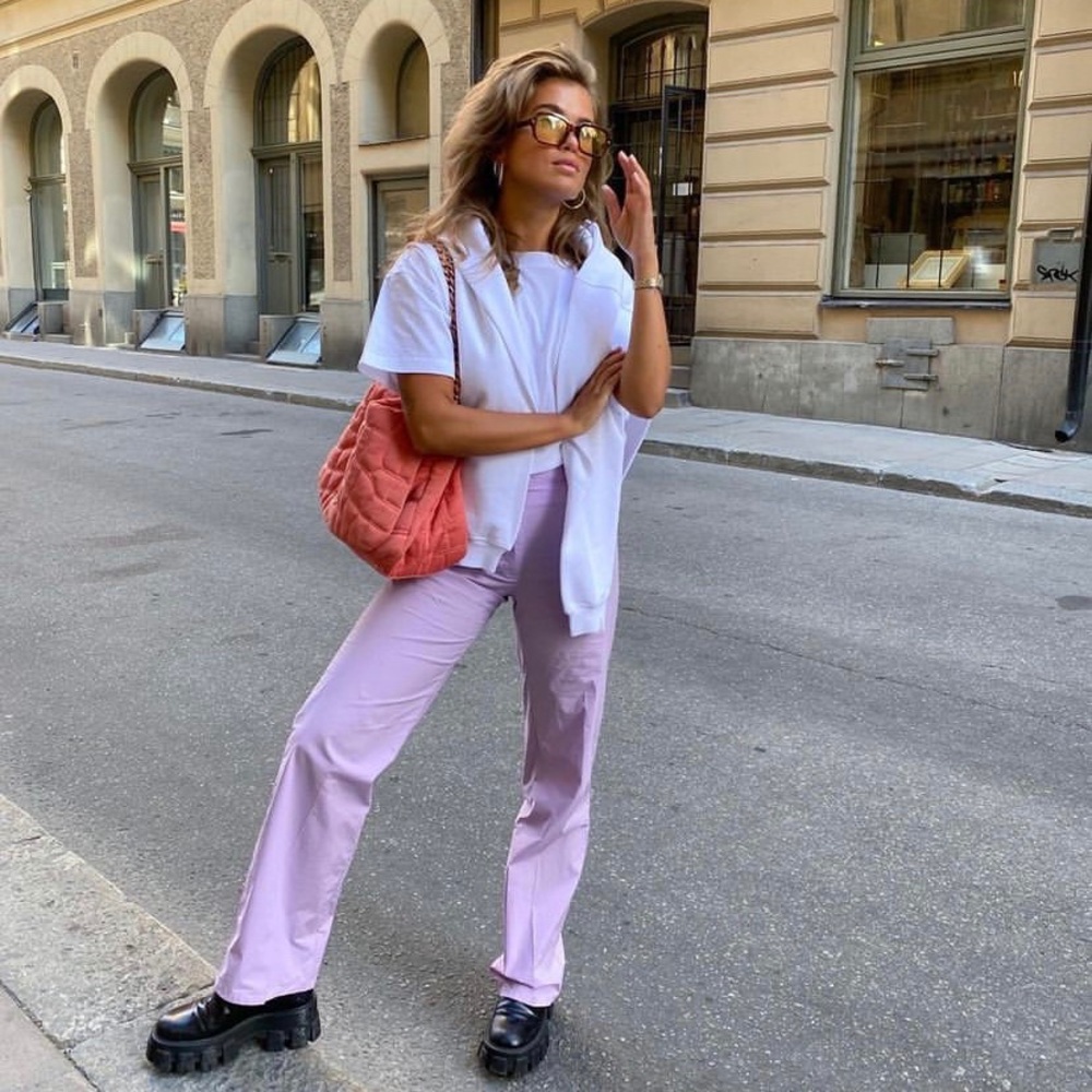 Djerf Avenue Cotton Candy Pants